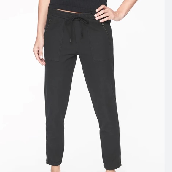 Athleta Pants - ATHLETA Farallon Grayish Black Athletic Jogger Pants. Size 10